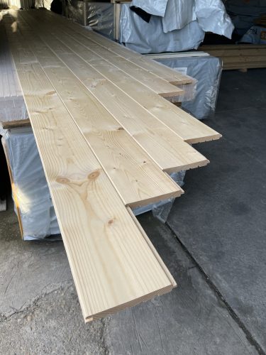 19x146 Északi Lucfenyő fózolt hajópadló B minőségű (EXTRA AKCIÓ)