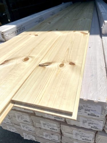 27x190 Svéd Borovi járó Hajópadló "A-B" minőség, Hossztoldásos